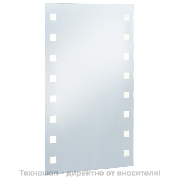 LED стенно огледало за баня 60x100 см