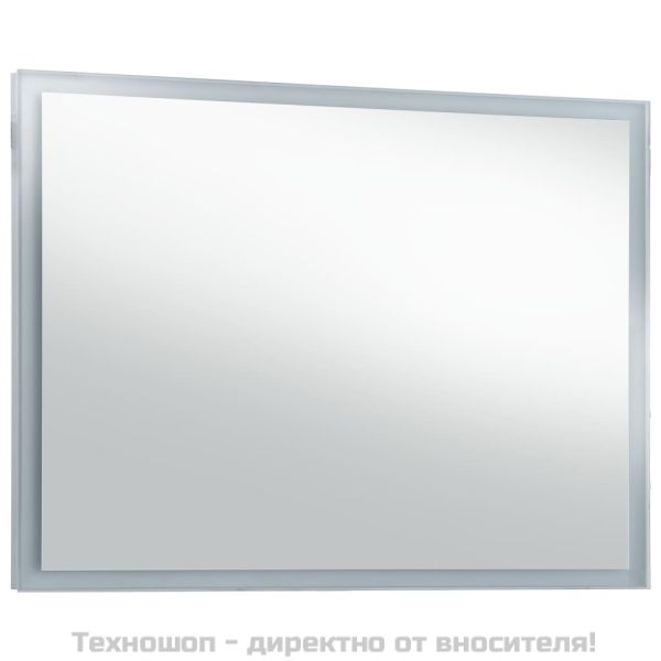LED стенно огледало за баня 100x60 см
