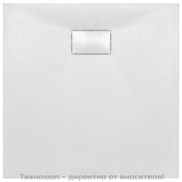 Душ корито, SMC, бяло, 80x80 см