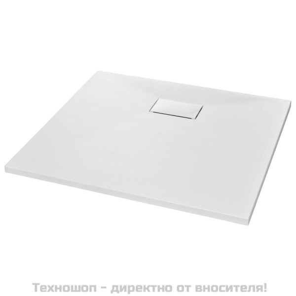 Душ корито, SMC, бяло, 90x80 см