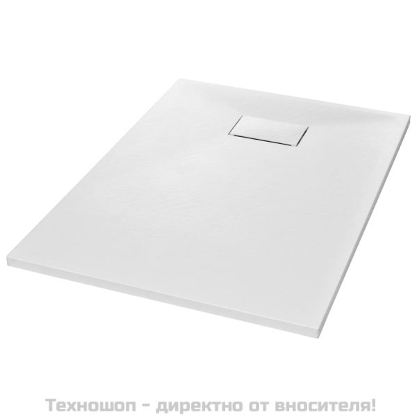 Душ корито, SMC, бяло, 100x70 см