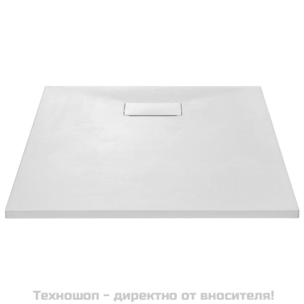 Душ корито, SMC, бяло, 100x80 см