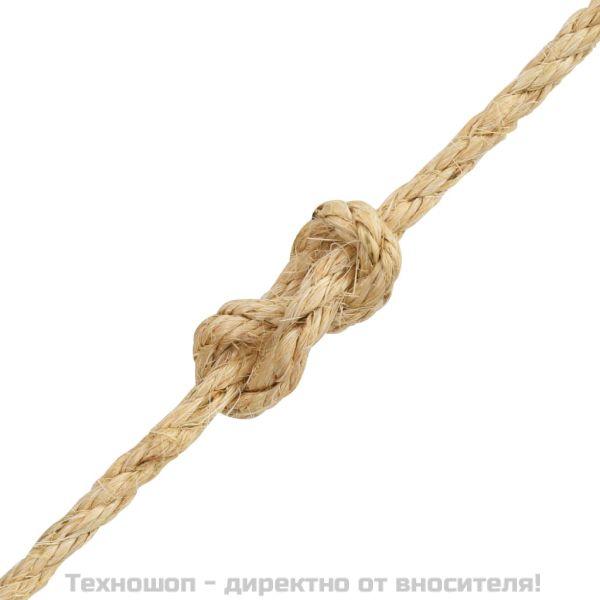 Въже, 100% сизал, 10 мм, 50 м