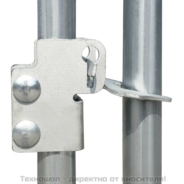 Дворна клетка за кучета, 193x193x185 см