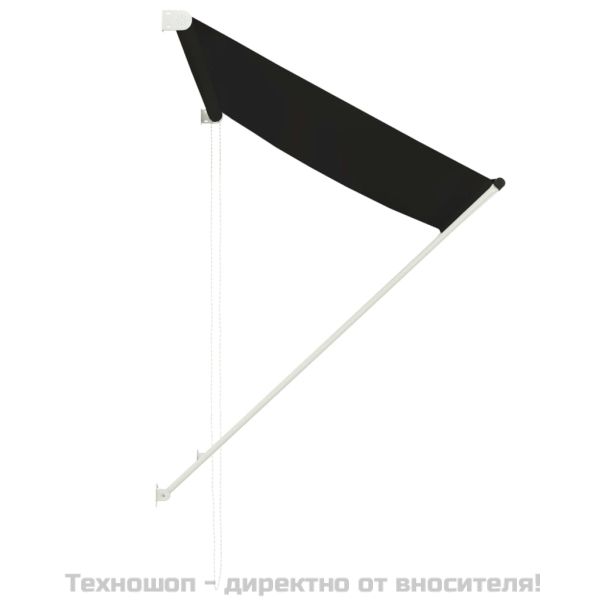 Сенник с падащо рамо, 100x150 см, антрацит