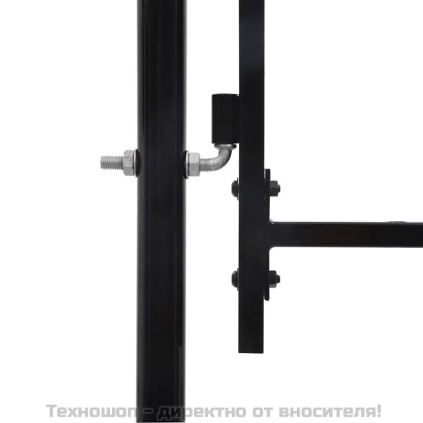 Оградна порта Woerden с двойна врата с шипове отгоре 299,5x199,5 см