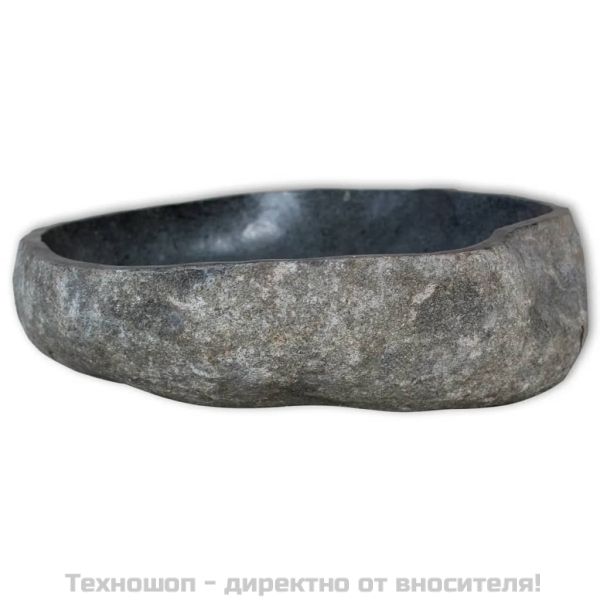 Мивка от речен камък, овална, (45-53)x(34-41) см