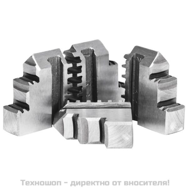 4-челюстен самоцентриращ патронник, 100 мм, стомана