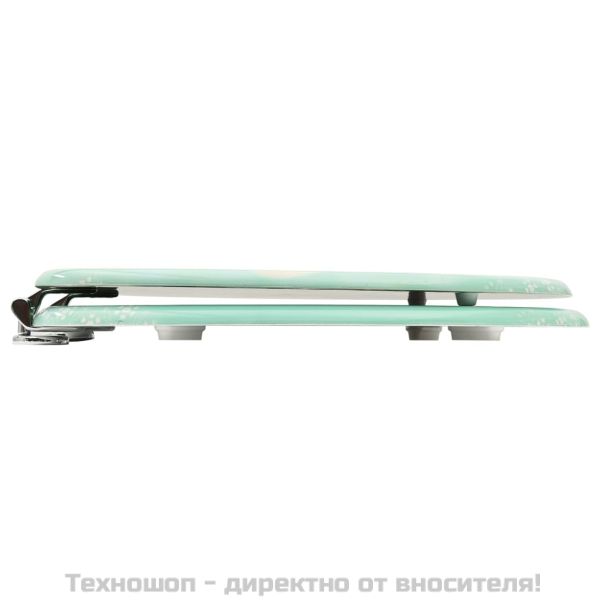 WC тоалетна седалка с капак, МДФ, дизайн фламинго