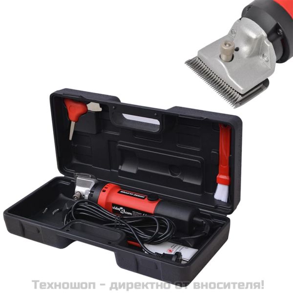 Машинка за подстригване на коне, комплект от 6 части, 550 W