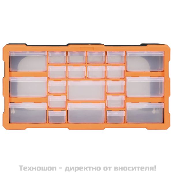 Шкаф органайзер с 22 чекмеджета, 49x16x25,5 см