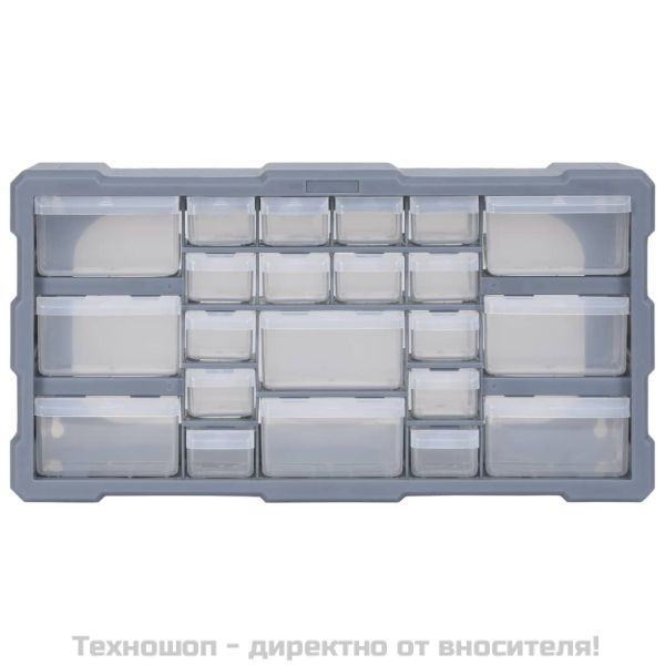 Шкаф органайзер с 22 чекмеджета, 49x16x25,5 см