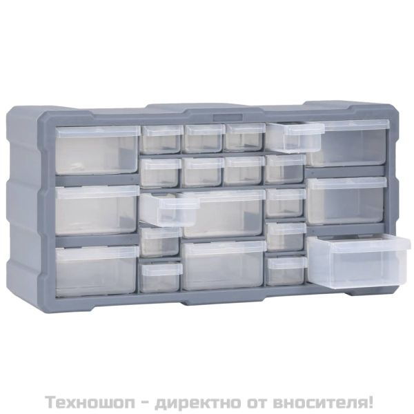 Шкаф органайзер с 22 чекмеджета, 49x16x25,5 см