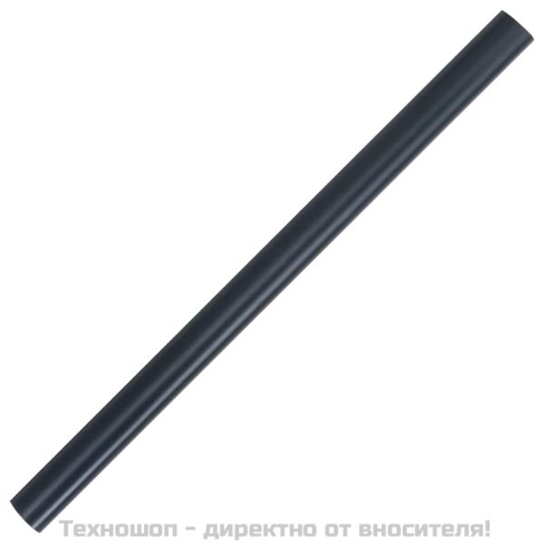 Лента за покриване на огради, PVC, 35x0,19 м, тъмносив мат