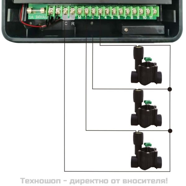 Градински програматор за напояване