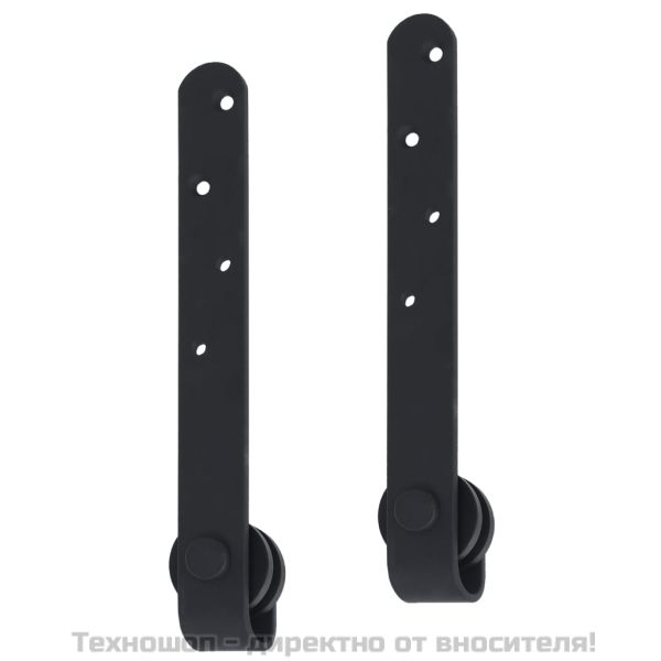 Комплект за мини плъзгаща врата за шкаф, стомана, 200 см