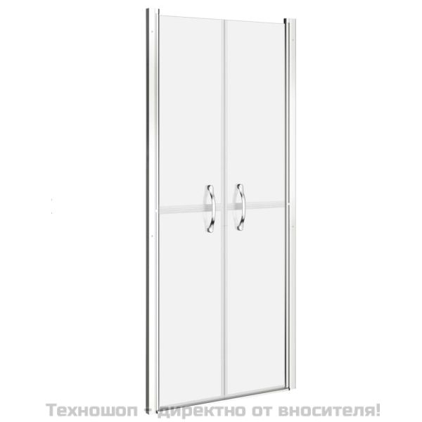 Врата за душ, матирано ESG стъкло, 91x190 см