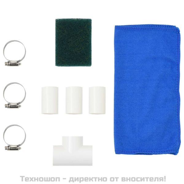 Фонтан за басейн, 22x60x70 см, неръждаема стомана 304