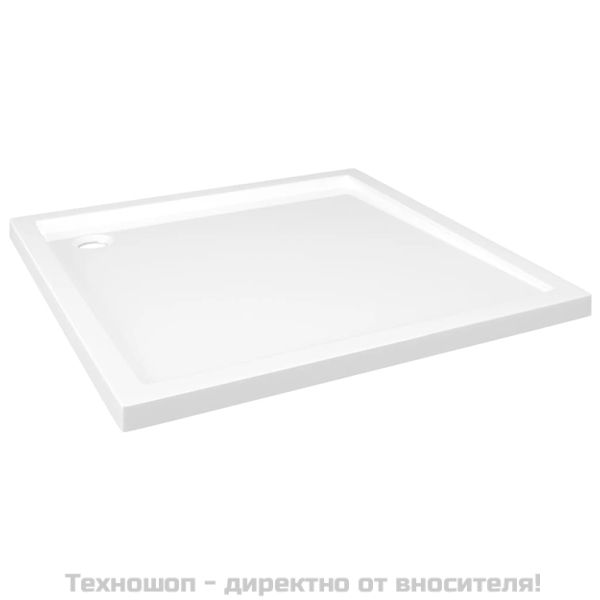 Квадратно ABS душ корито, 90x90 см