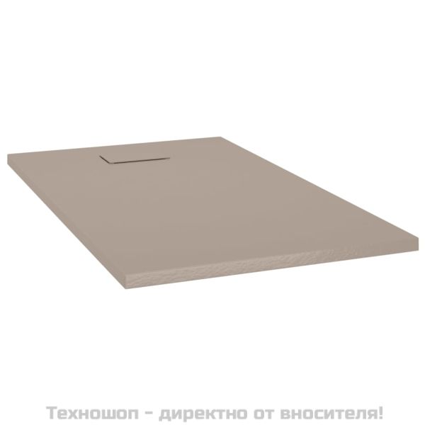 Душ корито, SMC, кафяво, 120x70 см