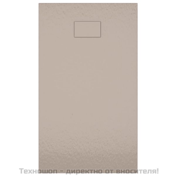 Душ корито, SMC, кафяво, 120x70 см