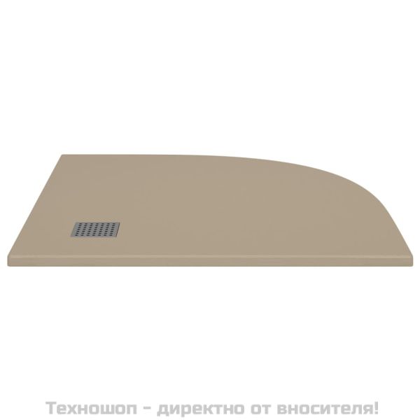 Душ корито, SMC, кафяво, 90x90 см