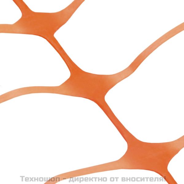 Сигнално маркировъчна мрежа, 30 м, оранжева