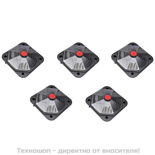Комплект от 5 соларни колектора за басейни (5x90299)