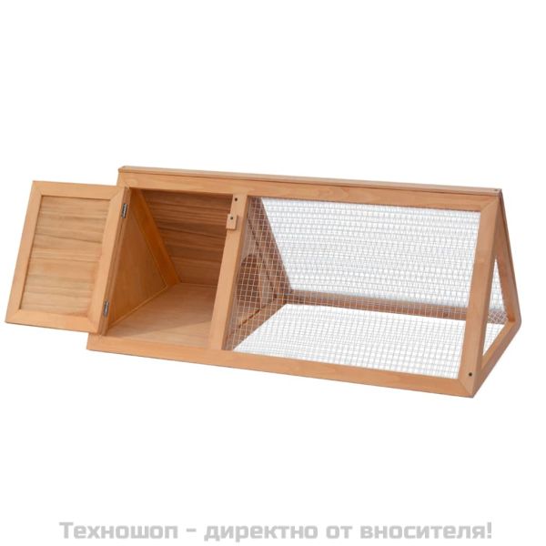 Дървена клетка за зайци и други малки животни