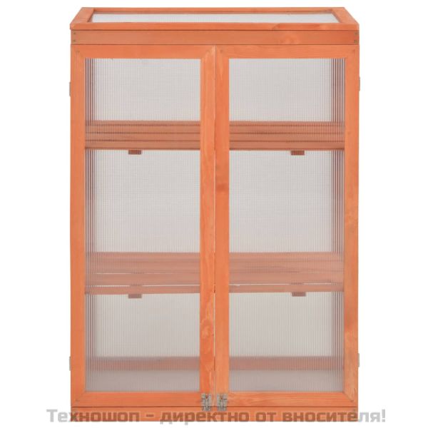 Оранжерия, дърво, 75x47x109 см