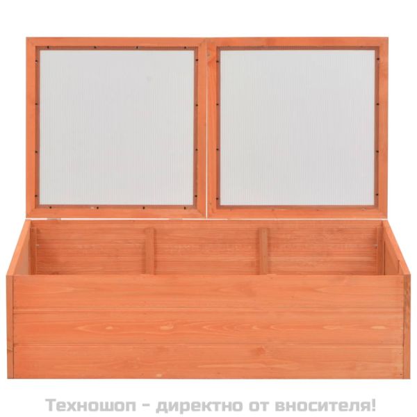 Оранжерия, дърво, 100x50x34 см