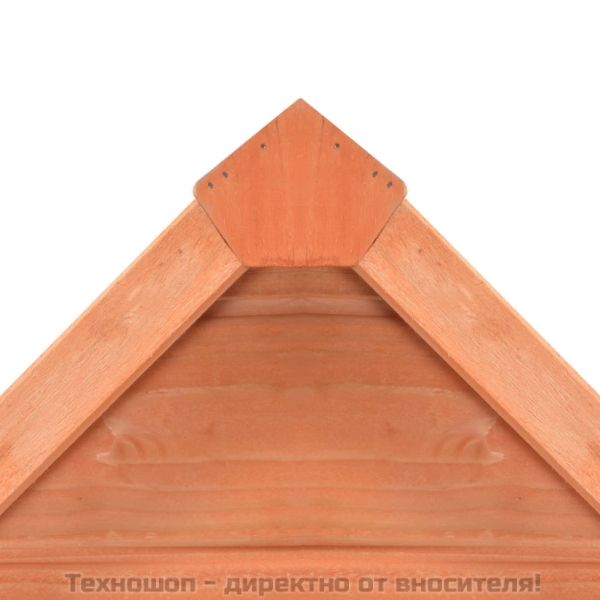Градински шкаф за съхранение, 71x60x213 см, дърво