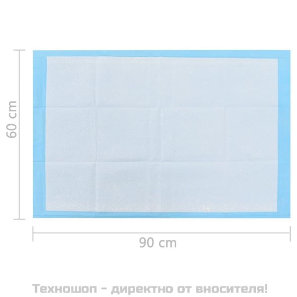Подложки за обучаване на домашни любимци 400 бр 90х60 см плат