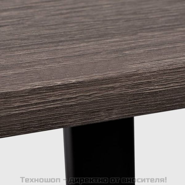 Бюро с 2 рафта, сиво и дъб