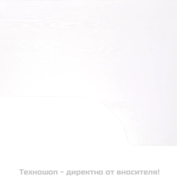 Компютърно бюро, бяло, 120x72x70 см