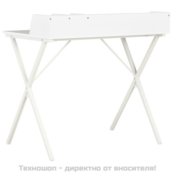 Бюро, бяло, 80x50x84 см