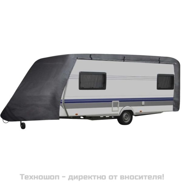 Покривало за каравана, сиво, размер S
