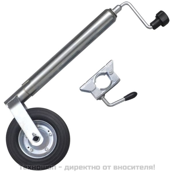 Опорно колело с една скоба, 48 мм