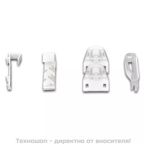 Зебра щора 60,9x120 см Ширина на плат 56,7 см бяла
