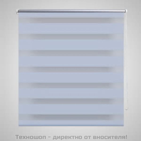 Зебра щора 140,9x175 см Ширина на плат 136,7 см бяла