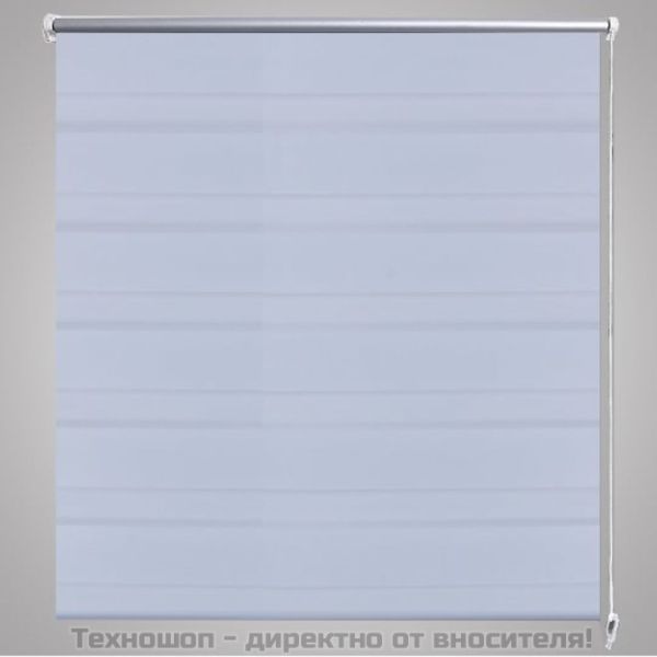 Зебра щора 140,9x175 см Ширина на плат 136,7 см бяла