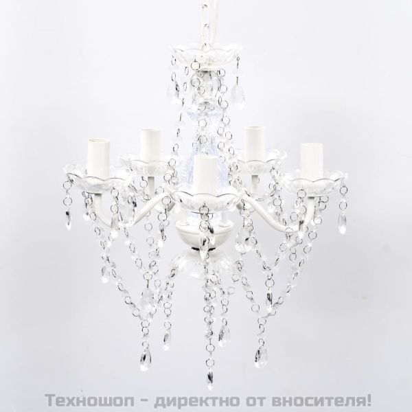 Полилей, 5 крушки, прозрачен