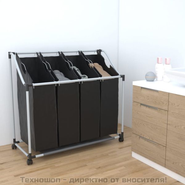 Органайзер за дрехи с 4 чантички