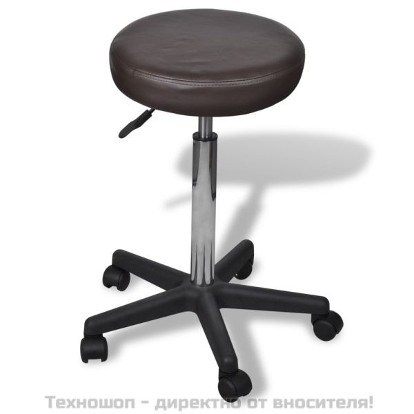 Офис табуретка, кафява