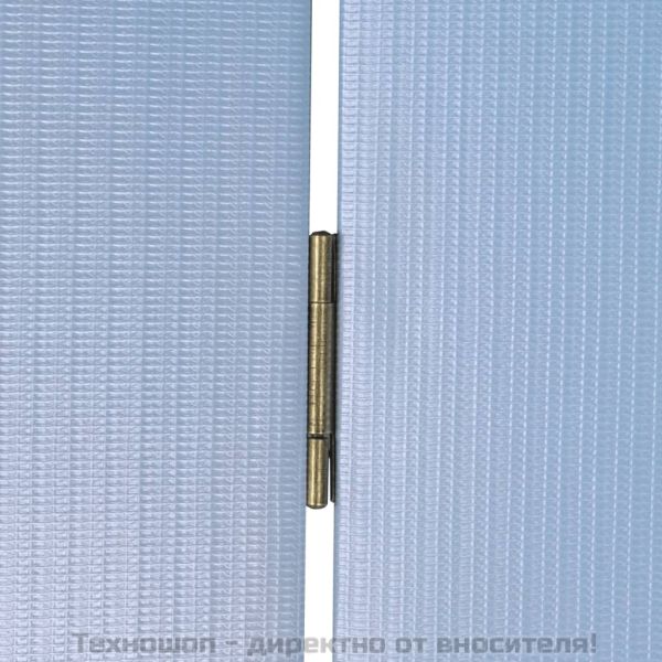 Сгъваем параван за стая, 200x170 см, плаж