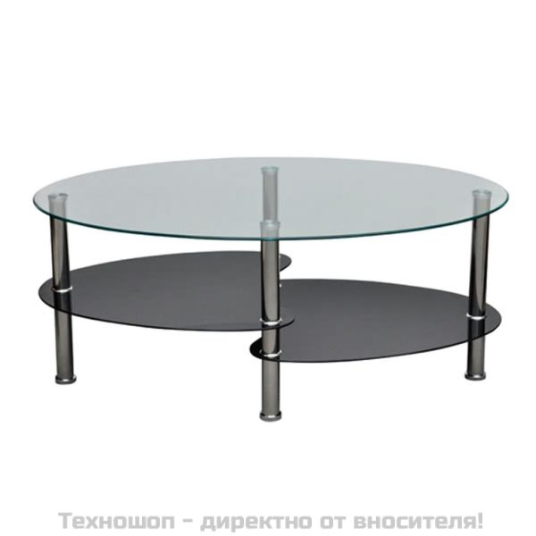 Маса за кафе с модерен дизайн, черна