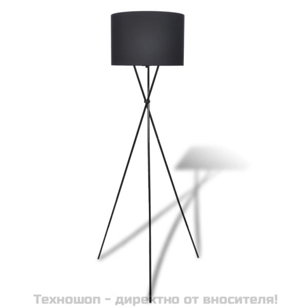 Елегантна черна лампа