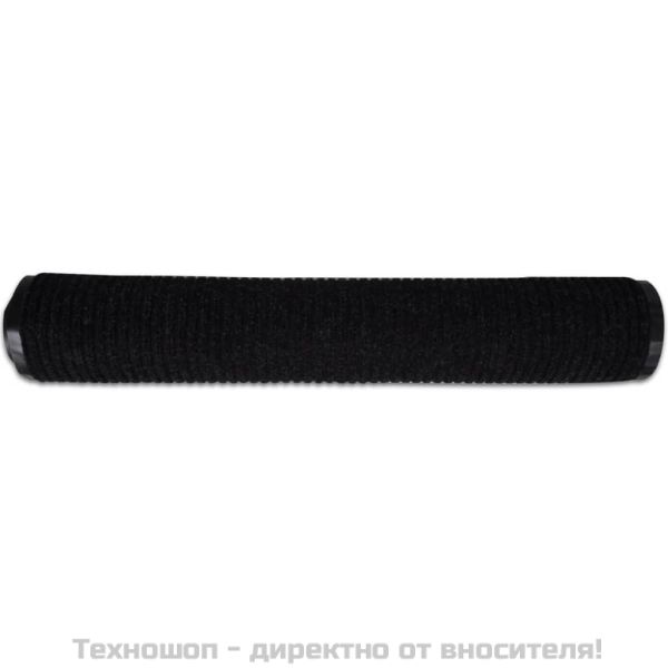 Изтривалка за врата, черна, 90 x 120 см, PVC