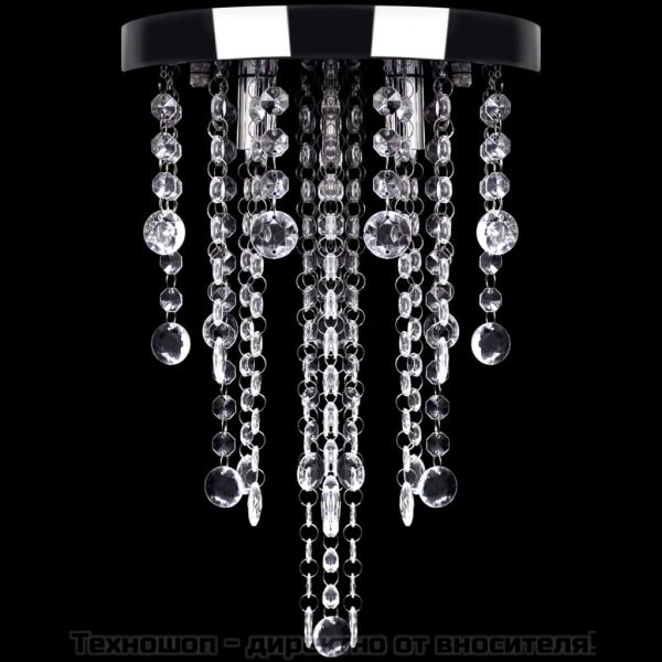 Лампа за таван с кристални орнаменти