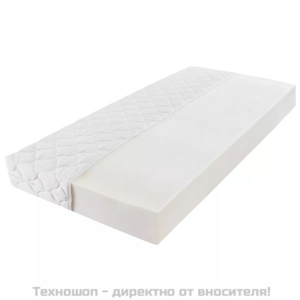 Матрак с перящ се калъф, 200 х 180 х 17 см H3